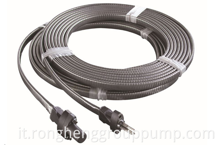 Stainless steel strip lead cable